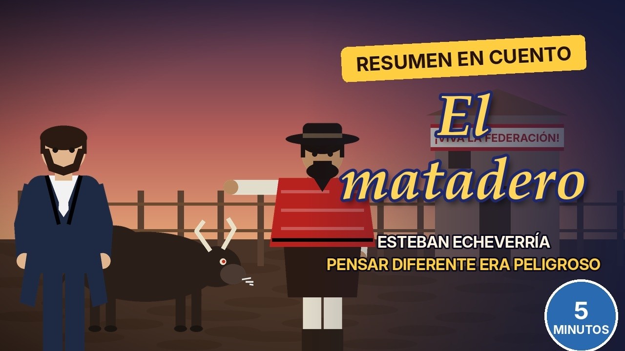 Ilustración del resumen de El matadero del canal Ya me lo leí