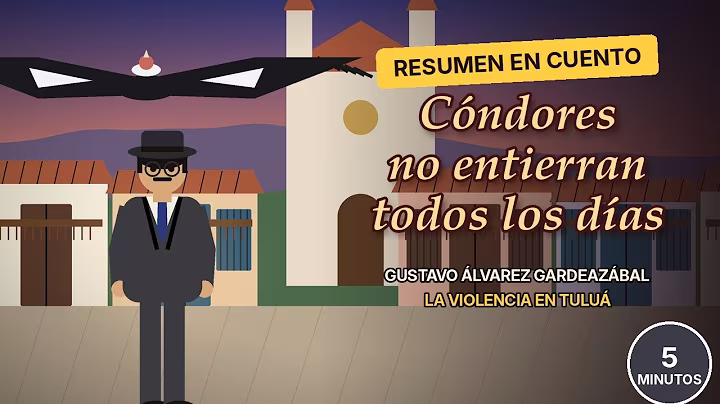 Ilustración del video de Cóndores no entierran todos los días en Ya me lo leí
