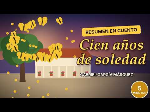 Ilustración del video de Cien años de soledad en Ya me lo leí