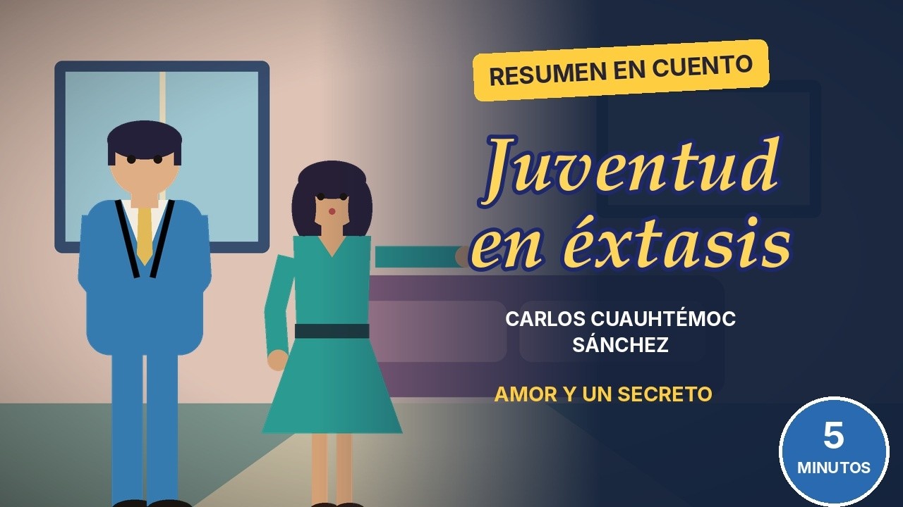 Ilustración del resumen de Juventud en éxtasis del canal Ya me lo leí