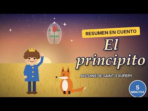 Ilustración del video de El principito en Ya me lo leí