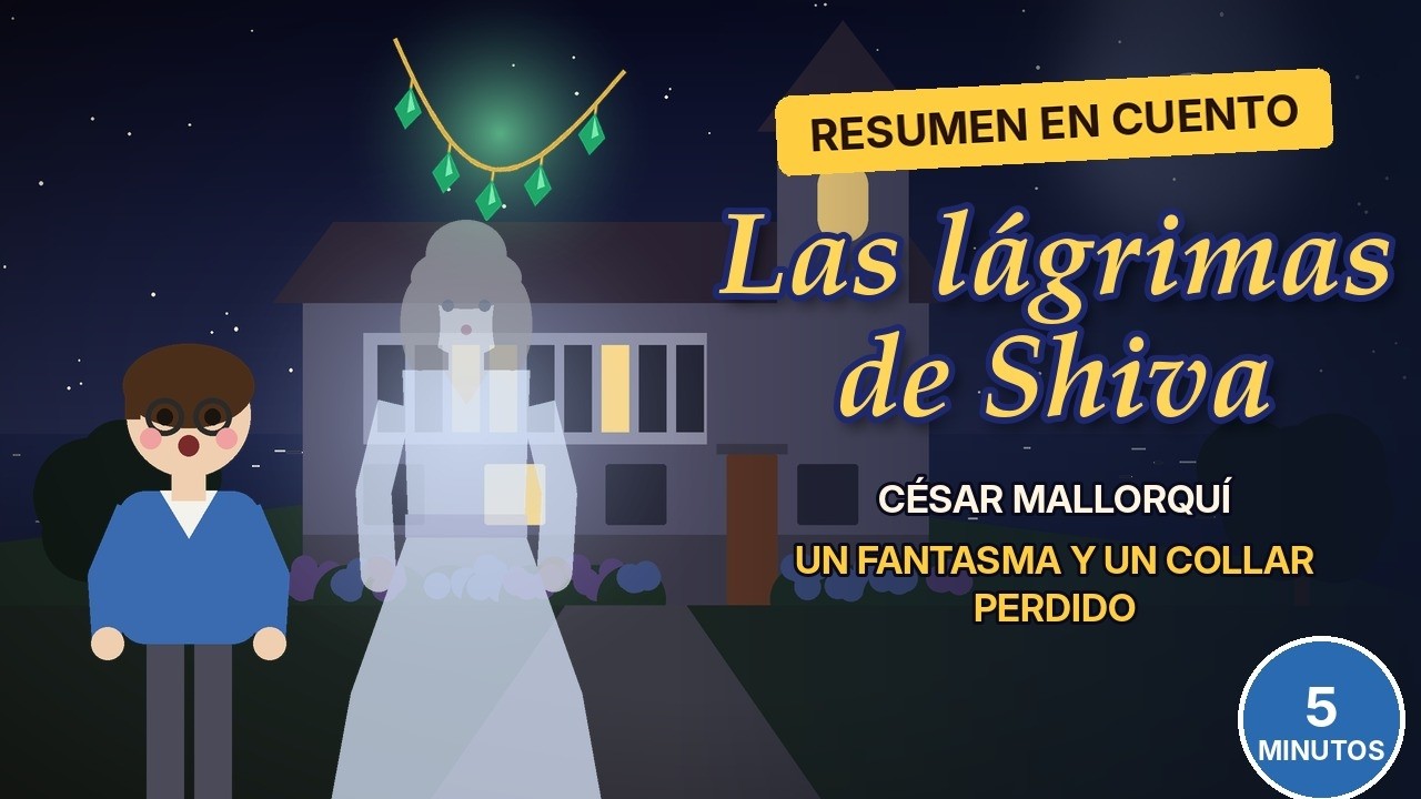 Ilustración del video de Las lágrimas de Shiva en Ya me lo leí