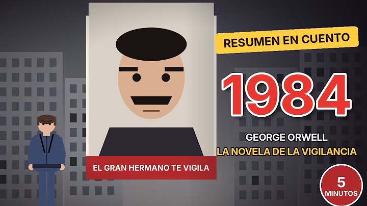 Ilustración del resumen de 1984 del canal Ya me lo leí