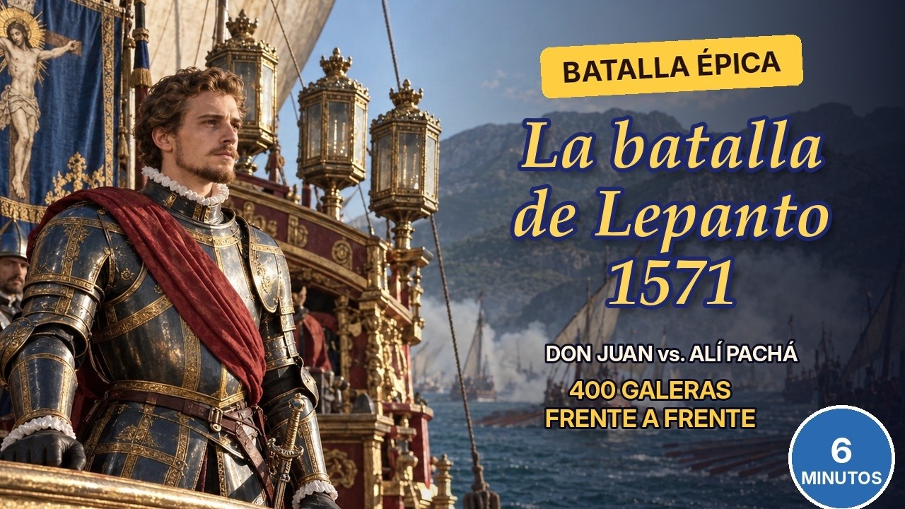 Recreación del documental de Batalla de Lepanto