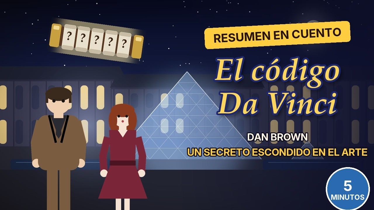 Ilustración del video de El código Da Vinci en Ya me lo leí