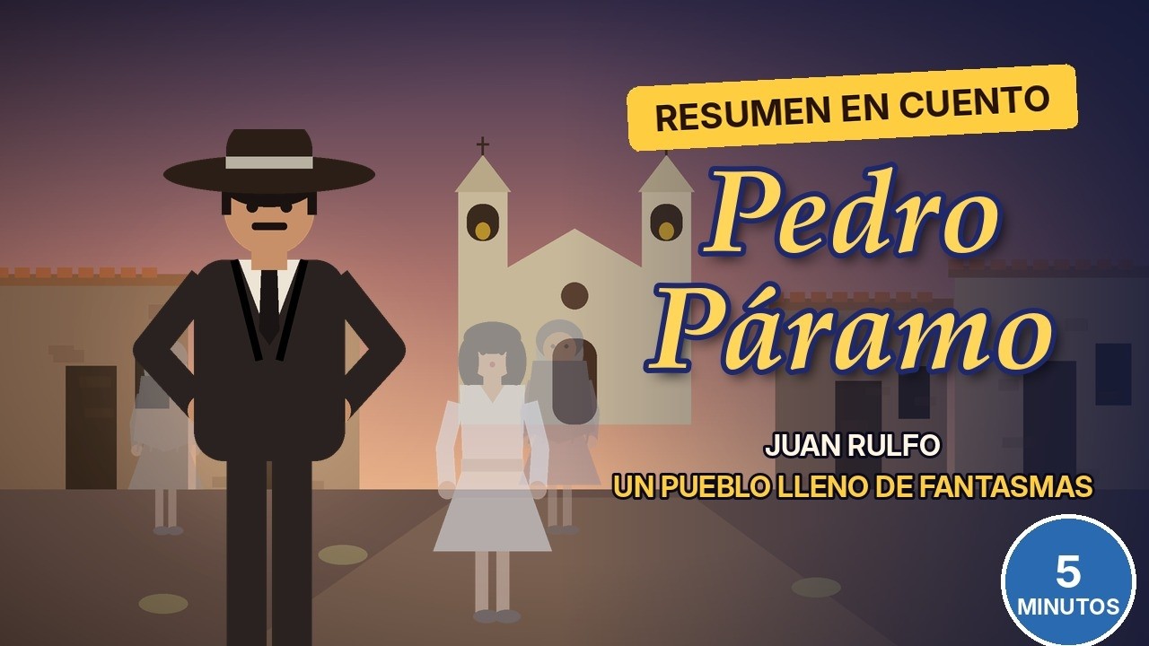 Ilustración del video de Pedro Páramo en Ya me lo leí